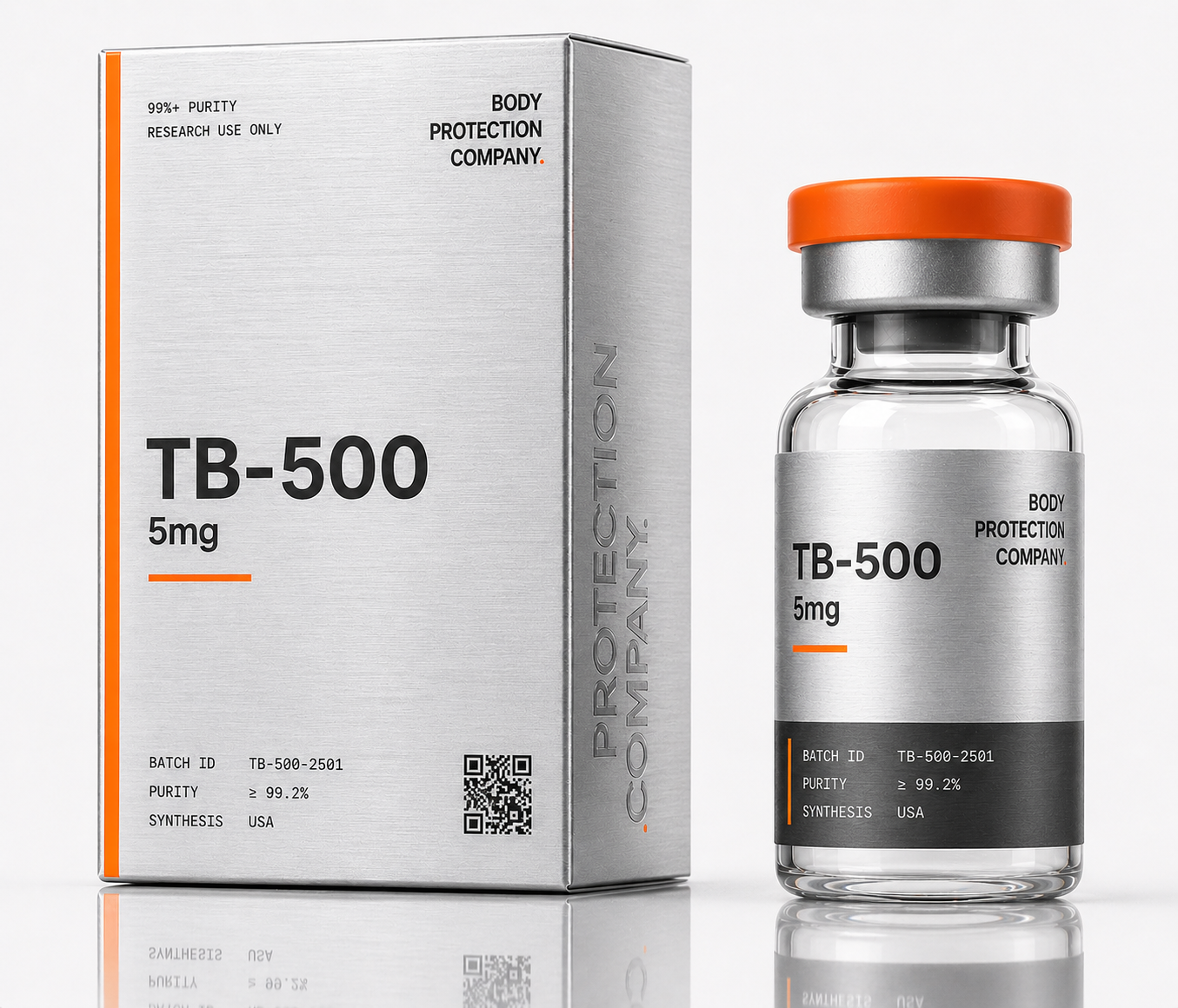 TB-500 Body Protection Company product mockup